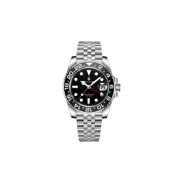 Corgeut Carrick GMT Black Bezel watch