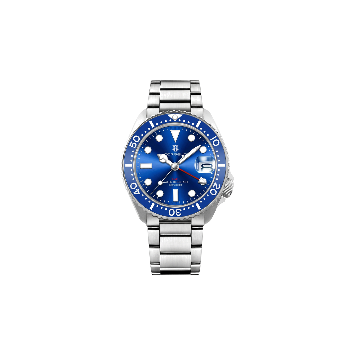Corgeut Falmouth GMT Blue watch