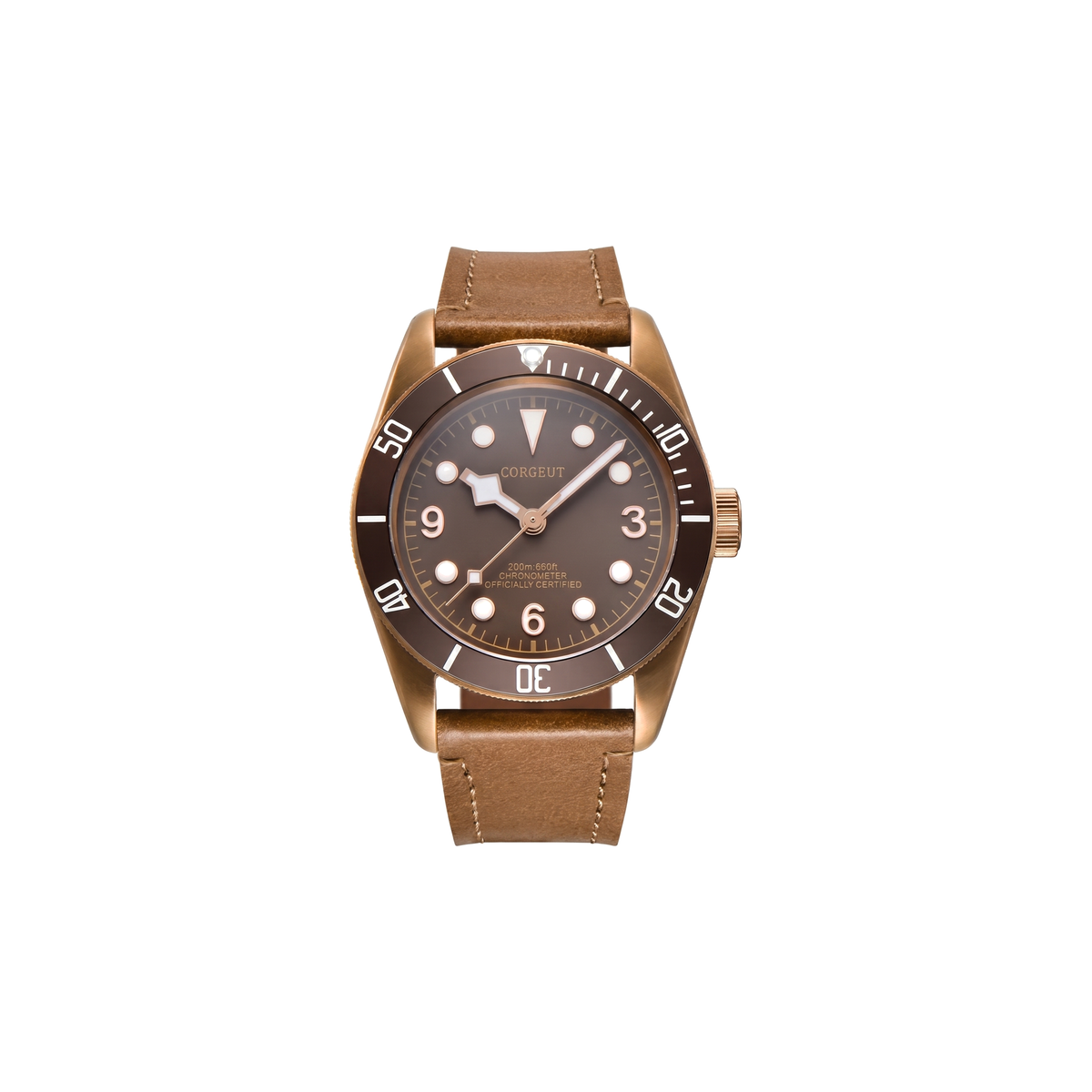 Corgeut Thornton Bronze Brown Dial / Brown Bezel watch