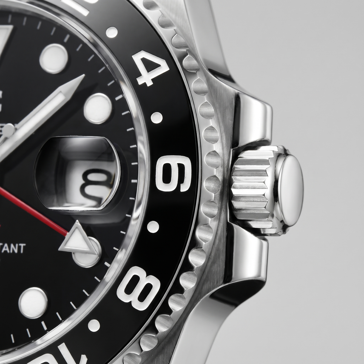 Corgeut Carrick GMT 40mm watch detail