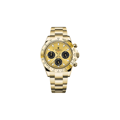 Corgeut Brooks Chronograph Champagne / Gold watch