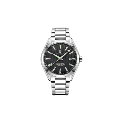 Corgeut Calder Automatic Black / Steel Bracelet watch