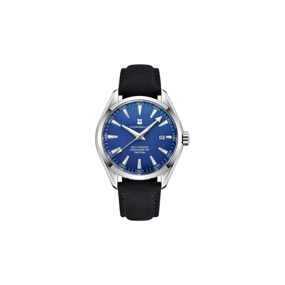 Corgeut Calder Automatic Blue / Black Rubber watch