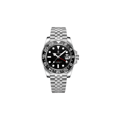 Corgeut Carrick GMT Black Bezel watch