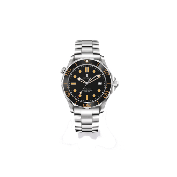 Corgeut Penrose Diver Black / Orange watch