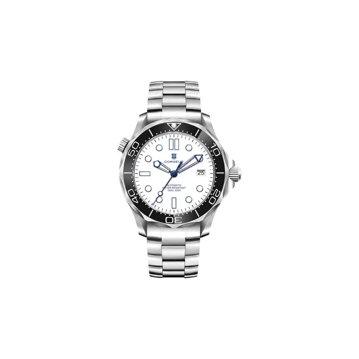 Corgeut Penrose Diver White watch