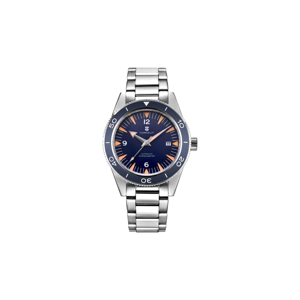 Corgeut Tavistock Diver Blue watch