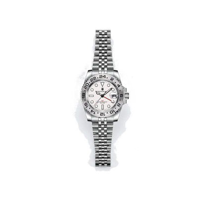 Corgeut Winslow GMT White / Red GMT Hand watch