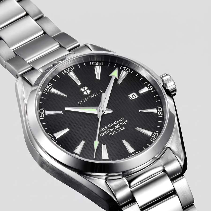 Corgeut Calder Automatic 41mm watch detail