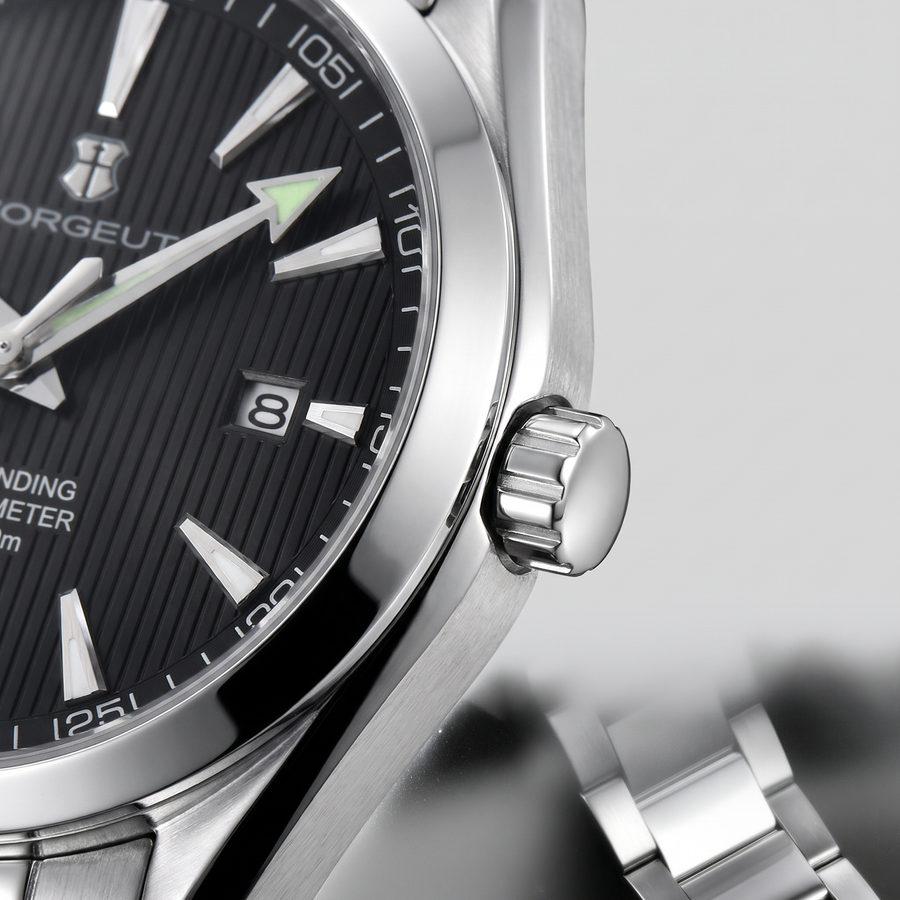 Corgeut Calder Automatic 41mm watch detail
