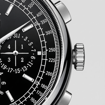Corgeut Ellery Moonphase watch detail