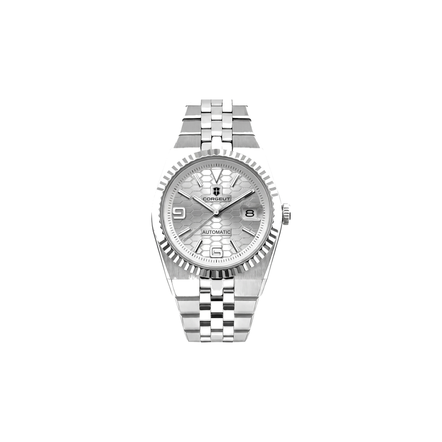 Corgeut halden-automatic-40mm White watch