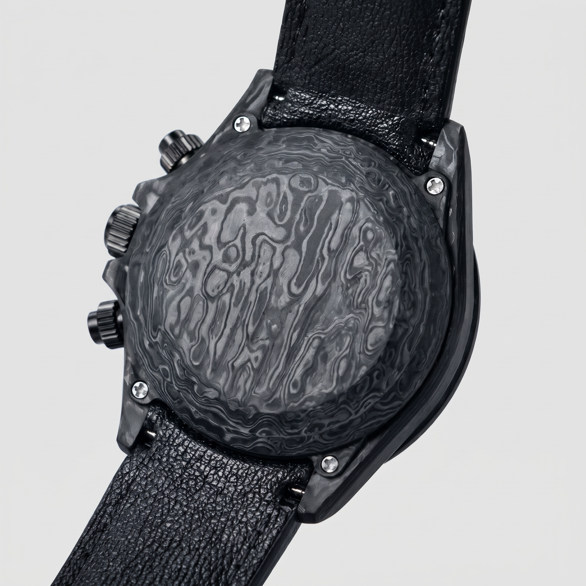 Corgeut Lancaster Chronograph 39mm watch detail