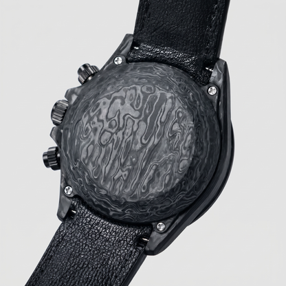 Corgeut Lancaster Chronograph 39mm watch detail