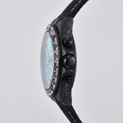 Corgeut Lancaster Chronograph 39mm watch detail