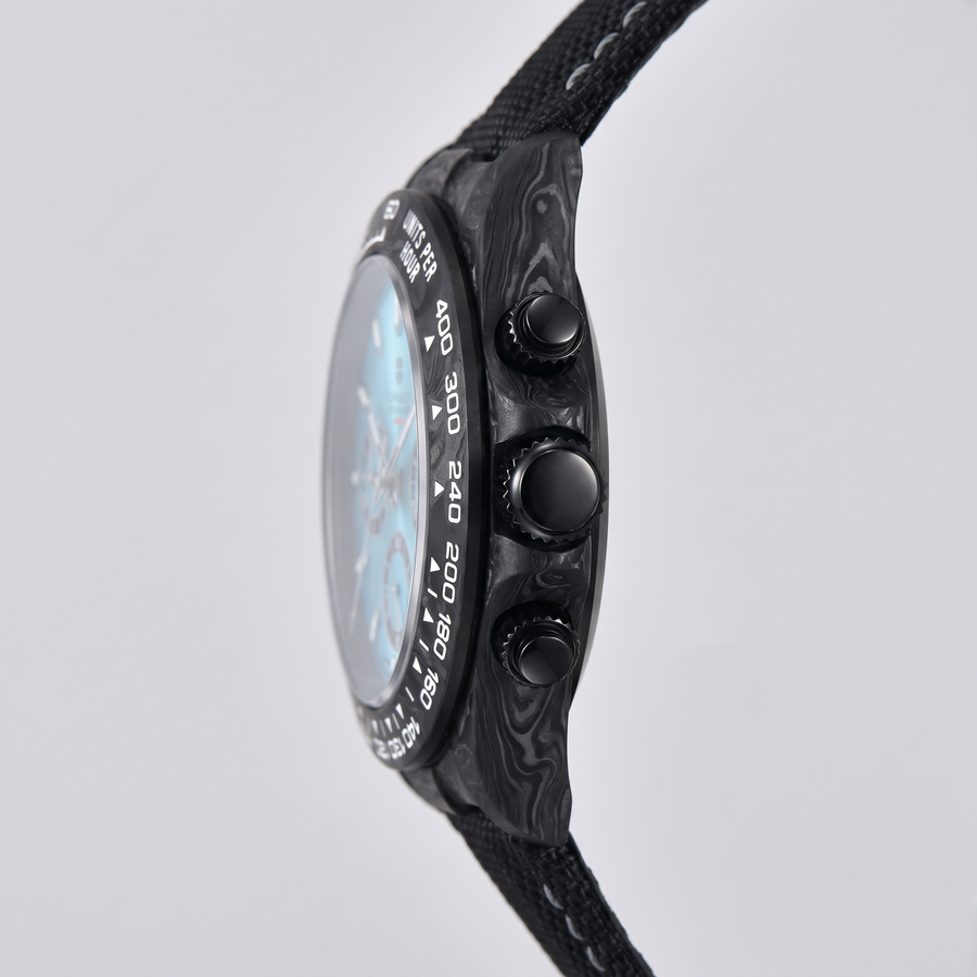 Corgeut Lancaster Chronograph 39mm watch detail