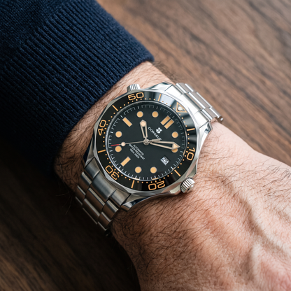 Corgeut Penrose Diver on the wrist
