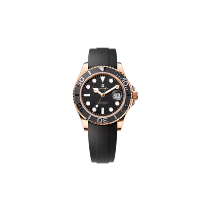 Corgeut seaton-automatic-40mm Black / Rose Gold, Rubber Strap watch