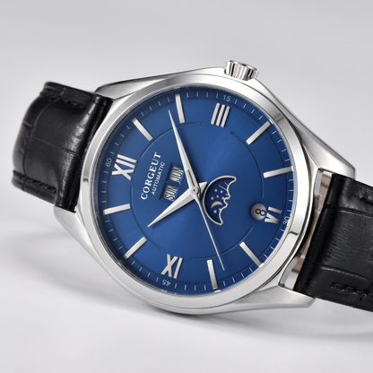 Corgeut Sinclair Moonphase 40mm watch detail