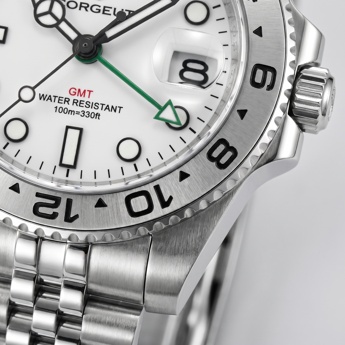 Corgeut Winslow GMT 40mm watch detail